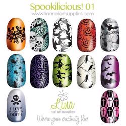 Spooklicious! 01 Lina Nail Art
